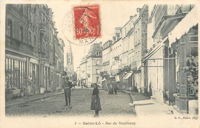 null 154 CARTES POSTALES MANCHE : La Ville de Saint Lô. Dont" Vue Générale, Les Archives,...