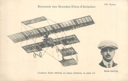 null 15 CARTES POSTALES AVIATION : Petite Sélection. "Monoplan Blériot piloté par...