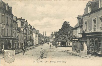 null 159 CARTES POSTALES MANCHE : La Ville de Saint Lô. Dont" Vue Générale prise...