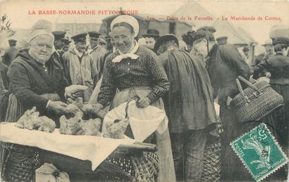 null 10 CARTES POSTALES FOIRES : Sélection Normandie (majorité Manche). "1032-Les...