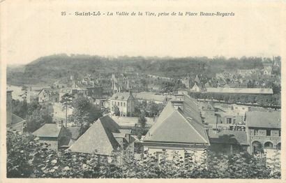 null 140 CARTES POSTALES MANCHE : La Ville de Saint Lô. Dont" La Vallée de la Vire...