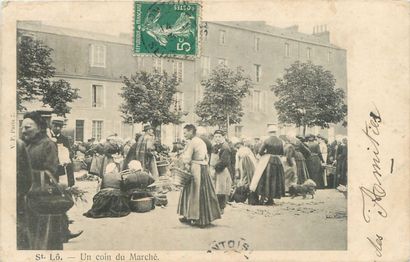 null 19 CARTES POSTALES MARCHES : Sélection Normandie (majorité Manche). "1127-Les...