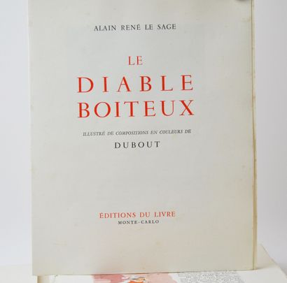 null LESAGE (Alain-René) & DUBOUT (Albert), Le diable boiteux 

Monte-Carlo : Éditions...