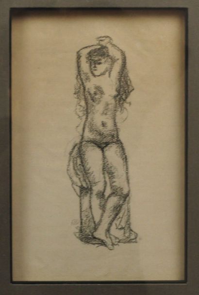 null Aristide MAILLOL (1861-1944)

Jeune femme nue, les bras derrière la tête 

Gravure...