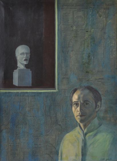 null Foued ZAOUCHE (1944-2015)

Autoportrait 

Huile et journaux sur toile signée...
