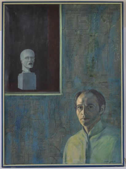 null Foued ZAOUCHE (1944-2015)

Autoportrait 

Huile et journaux sur toile signée...