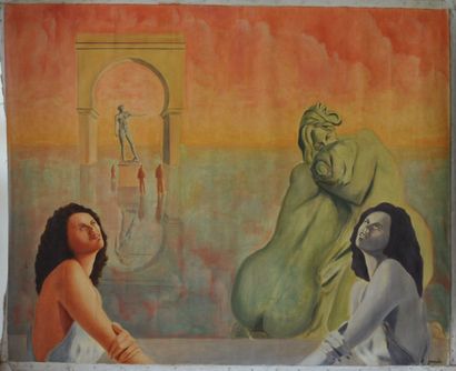 null Foued ZAOUCHE (1944-2015)

Femmes et sculptures

Huile sur toile signée en bas...