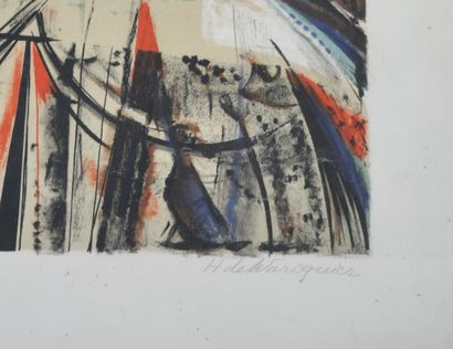 null Henry de WAROQUIER (1881-1970)

L'oeil 

Gravure en couleurs signée en bas à...
