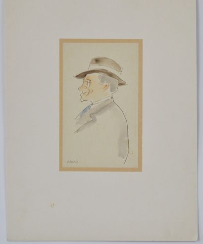 null Oscar FABRÈS (1895-1961)

3 dessins à l'encre de Chine et aquarelles sur papier...