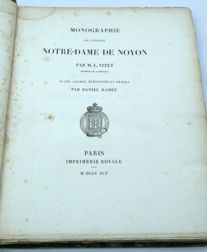 null [ARCHEOLOGY & PREHISTORY]. Set of 2 Works.

VITET & RAMEE. Collection of Unpublished...