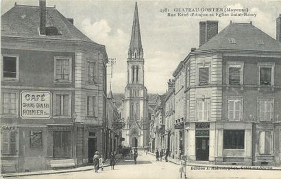 null 20 POSTCARDS MAYENNE : Of which" Bierné-General view, Chateau Gontier-Rue René...