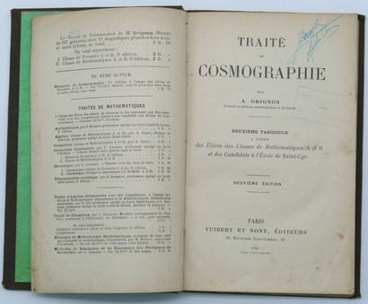 null GRIGNON (A.). Traité de Cosmographie. Deuxième Edition. Deuxième Fascicule à...