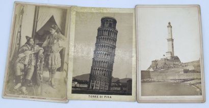 null 28 Photographs from the 19th century.

Foreigners.

Cardboard format: 11cm x...