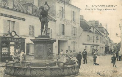 null 173 POSTCARDS VAL D'OISE: Cities, qqs villages, qqs animations, qqs sites, qqs...