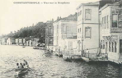 null 26 POSTCARDS TURKEY : Postcards of the Messageries Maritimes. Neither written,...