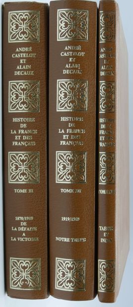null [HISTOIRE]. Ensemble de 12 Volumes et 1 Volume Tables & Index.

Histoire de...
