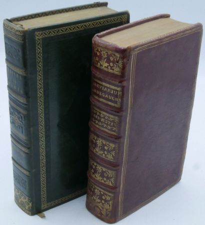 null LOT of religious, literary and miscellaneous volumes, mostly in morocco:Tasse....