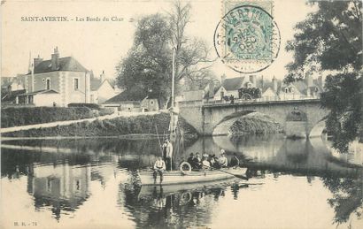 null 40 INDRE & LOIRE POSTCARDS: Cities, qs villages, qs animations, qs sites, qs...