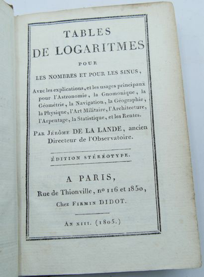 null [MATHEMATICS]. Set of 3 Volumes.

L'Arithmétique du Sr Barreme ou le Livre Facile...