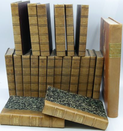 null [LITERATURE & WORKS]. Set of 21 Volumes.

18 Volumes. Oeuvres de M.Le Vicomte...
