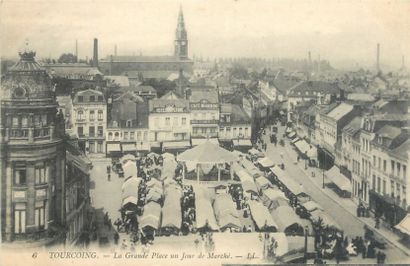 null 164 POSTCARDS NORTH / PAS DE CALAIS : Departments 59-72cp and 62-92cp. Towns,...