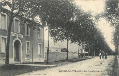 null 20 POSTCARDS MAYENNE : Of which" Bierné-General view, Chateau Gontier-Rue René...