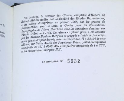 null BALZAC (Honoré de). Oeuvres Complètes en 24 volumes.

Club de l'Honnête Homme,...