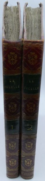 null VOLTAIRE. La pucelle d'Orléans. Poem in twenty-one songs. Edition decorated...