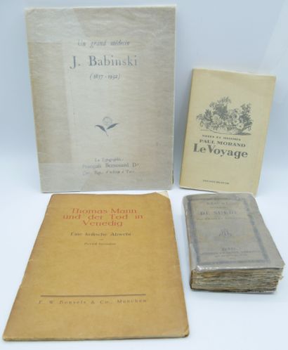 VARIA]. Set of 4 Books.

Summary of the History...
