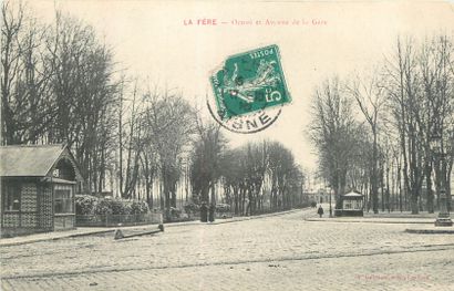 null 21 POSTCARDS AISNE: Small selection. Including" Chauny-Le Pont Levis, La Fère-Octroi...