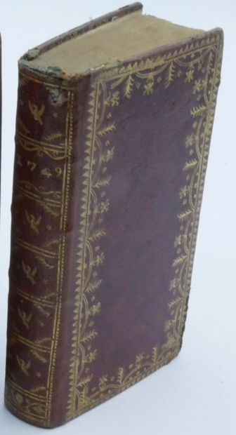 null ALMANACH généalogique, chronologique et historique pour l'année 1749. Paris,...