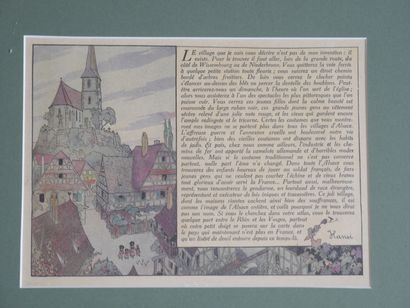 null D'après HANSI (1873-1951)

Village d'Alsace

Gravure en couleurs

41 x 49 cm



Retrait...