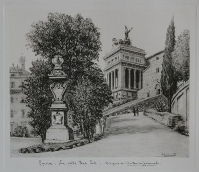null Antonio CARBONATI (1893-1956)

Twenty-four Views of Rome 

Black and white reproduction...