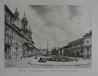 null Antonio CARBONATI (1893-1956)

Twenty-four Views of Rome 

Black and white reproduction...