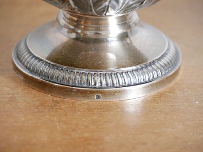 null Service four pieces to tea and coffee out of silver 925 thousandths with decoration...