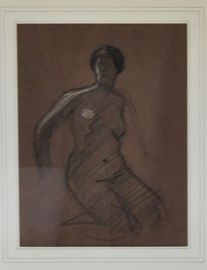 null Jean-Gabriel DOMERGUE (1889-1962)

Study of a nude 

Charcoal and white chalk...