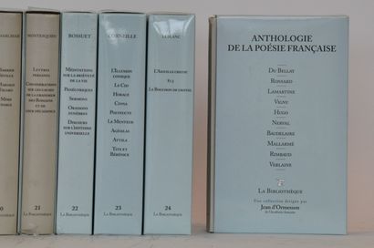 null Collection La Bibliothèque, dirigée par Jean d'Ormesson/Le Figaro : Ensemble...