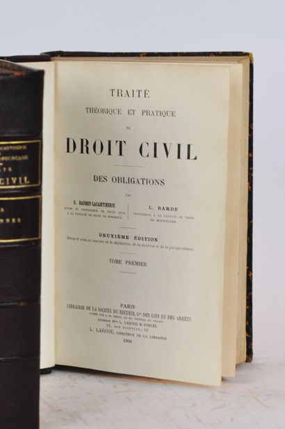 null BAUDRY-LACANTINERIE (Gabriel)

Traité théorique et pratique de Droit Civil....