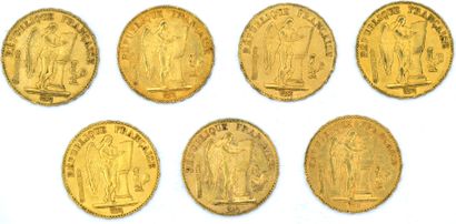 Sept Monnaies OR - Génie