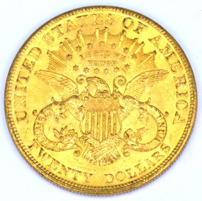 Une Monnaie OR - Liberty Une pièce 20 Dollars Liberty, 1904.

Poids : 33,44grs.



Estimation...