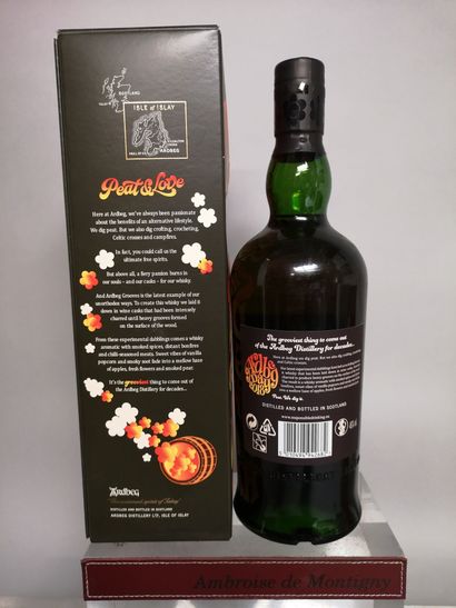 null 1 bottle 70cl SCOTCH WHISKY "Grooves" - ARDBEG Limited edition.