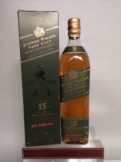 null 1 flacon 70cl SCOTCH WHISKY Pure Malt - JOHNNIE WALKER15 Ans