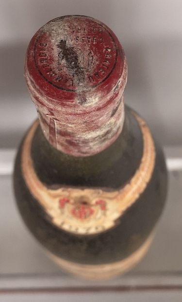  1 bouteille SANTENAY 1er Cru "La Comme" - Ch. de La MALTROYE 1976 Etiquette légèrement...