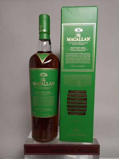 null 1 bottle 70cl SCOTCH WHISKY "Edition n°4" - The MACALLAN Limited Edition