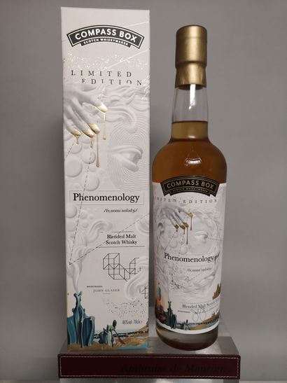 null 1 flacon 70cl SCOTCH WHISKY "Phenomenology" - COMPASSBOX Edition Limitée.