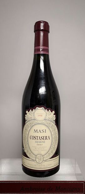 null 1 bouteille 1 bouteille AMARONE Castasera - MASI 1998 Etiquette lég. griffé...