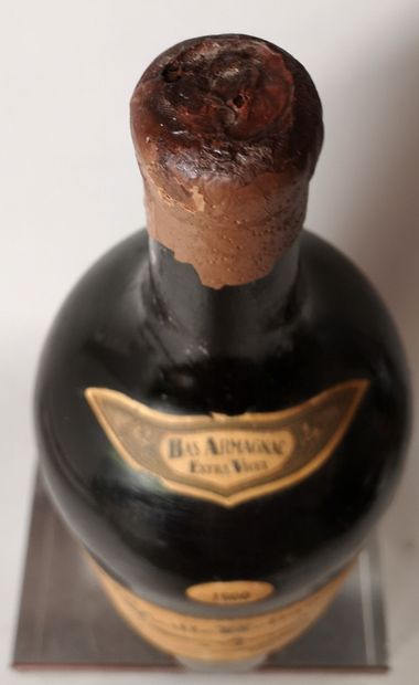 null 1 bottle 1 jar of 2.5 l BAS ARMAGNAC 1er cru Extra vieux "La VIEILLE RELIQUE"...