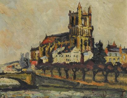 null 
Pierre-Jean DUMONT (1884-1936)




Cathédrale




Huile sur toile signée en...
