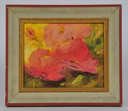 null Vincenti USCHI

Water lilies and Hibiscus

Two oil on panel signed lower right...
