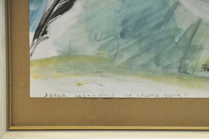 null Jean TOTH (1899-1972)

Serge Golovine "The black swan" of the Paris Opera.

Watercolor...